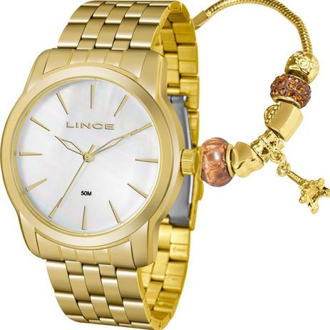Kit Relógio Lince Feminino com Pulseira LRG4551LKU87B1KX Menor preço em Kit Relógio Lince Feminino com Pulseira LRG4551LKU87B1KX