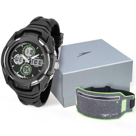 Kit relógio masculino speedo anadigi 81166G0EVNV2K1 ultrasiz Menor preço em Kit relógio masculino speedo anadigi 81166G0EVNV2K1 ultrasiz