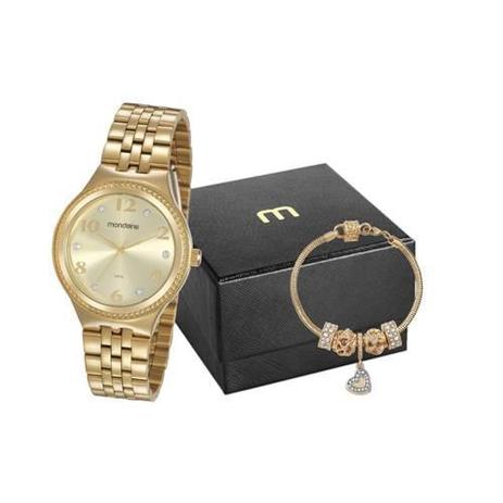 Kit Relógio Mondaine Feminino + Pulseira 99510LPMVDE1K1 - Kit Relógio -  Magazine Luiza