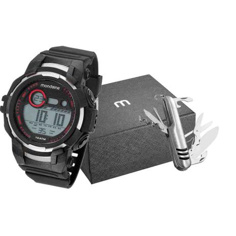 relogio mondaine stainless steel back water resistant 5 atm