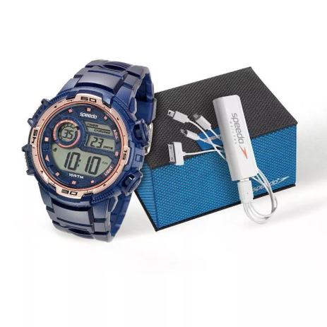 Kit Relogio Speedo Masculino 65079g0evnp3k1 + Carregador Menor preço em Kit Relogio Speedo Masculino 65079g0evnp3k1 + Carregador