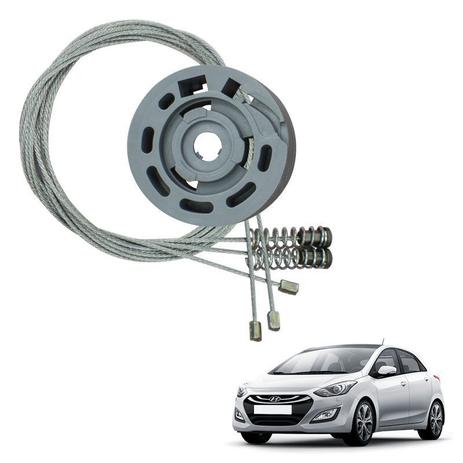 Kit Reparo Cabo Vidro Eletrico Hyundai I30 4 Pts Traseiro LE - Abpflex Menor preço em Kit Reparo Cabo Vidro Eletrico Hyundai I30 4 Pts Traseiro LE - Abpflex