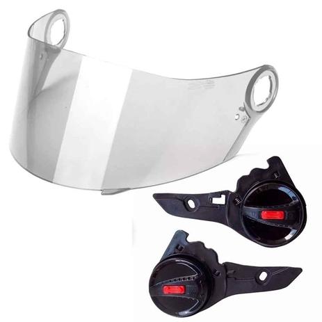 Kit Reparo Capacete + Viseira Cristal - Fw3 Menor preço em Kit Reparo Capacete + Viseira Cristal - Fw3