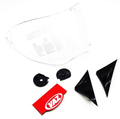 Kit Reparo Completo e Viseira Cristal Vaz Motard Original Menor preço em Kit Reparo Completo e Viseira Cristal Vaz Motard Original