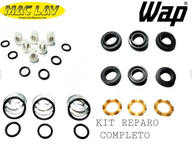 Kit Reparo Completo Válvula + vedação Wap Bravo/excellent/valente Menor preço em Kit Reparo Completo Válvula + vedação Wap Bravo/excellent/valente