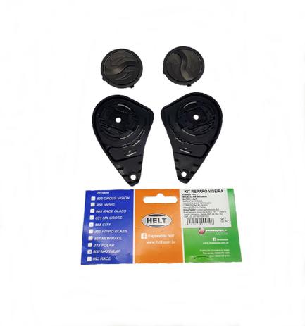 Kit Reparo Fixador De Viseira Capacete Helt 956 Maximum Menor preço em Kit Reparo Fixador De Viseira Capacete Helt 956 Maximum