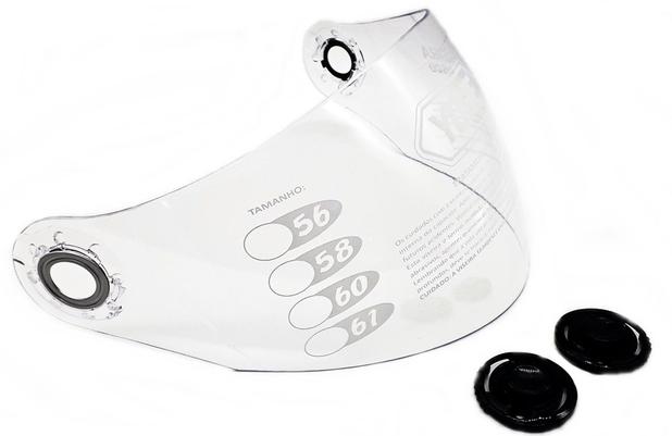 Kit Reparo + Viseira Cristal capacete Yohe Grid 886 / 833 Menor preço em Kit Reparo + Viseira Cristal capacete Yohe Grid 886 / 833