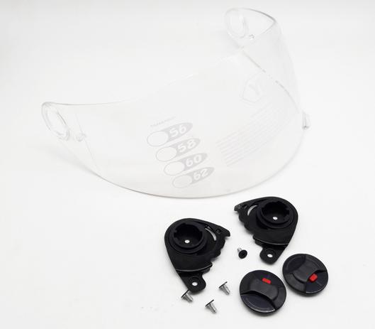Kit Reparo + Viseira Cristal Transparente Helt Yohe Advance Menor preço em Kit Reparo + Viseira Cristal Transparente Helt Yohe Advance