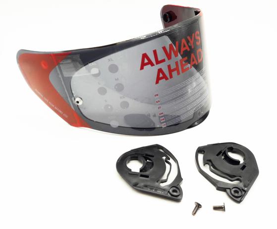 Kit Reparo + Viseira Fumê Capacete Ls2 FF320 Original Menor preço em Kit Reparo + Viseira Fumê Capacete Ls2 FF320 Original