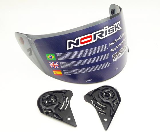 Kit Reparo + Viseira Fumê Norisk Ff391 Ff389 Ff369 original Menor preço em Kit Reparo + Viseira Fumê Norisk Ff391 Ff389 Ff369 original