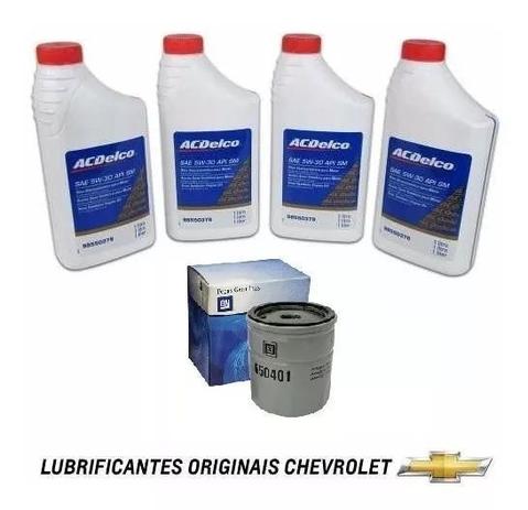 Kit Revisao 4l Oleo 5w30 Filtro Originais Montana celta prisma agile corsa Classic - Original Chevrolet Menor preço em Kit Revisao 4l Oleo 5w30 Filtro Originais Montana celta prisma agile corsa Classic - Original Chevrolet