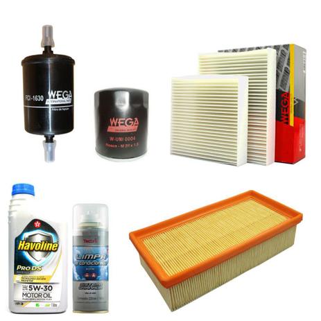 Kit Revisão Citroën C3 1.2 Flex 2016 Em Diante - Wega, Havoline e Tecbril Menor preço em Kit Revisão Citroën C3 1.2 Flex 2016 Em Diante - Wega, Havoline e Tecbril