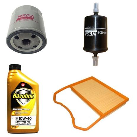 Kit Revisão Fox 1.0 12v Flex 2014 Em Diante - Wega e havoline Menor preço em Kit Revisão Fox 1.0 12v Flex 2014 Em Diante - Wega e havoline