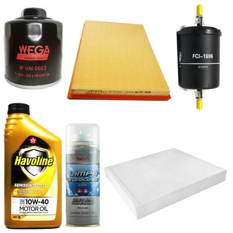 Kit Revisão Fox 1.0 8v Flex 2008 Até 2009 - Wega Havoline E Tecbril Menor preço em Kit Revisão Fox 1.0 8v Flex 2008 Até 2009 - Wega Havoline E Tecbril