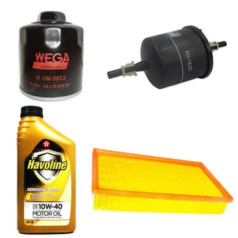 Kit Revisão Gol Parati 1.0 16v 1997 Até 2000 - Wega e havoline Menor preço em Kit Revisão Gol Parati 1.0 16v 1997 Até 2000 - Wega e havoline