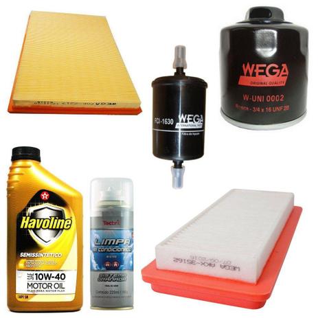 Kit Revisão Gol Parati 1.0 8v 2008 Até 2010 - Wega havoline e tecbril Menor preço em Kit Revisão Gol Parati 1.0 8v 2008 Até 2010 - Wega havoline e tecbril