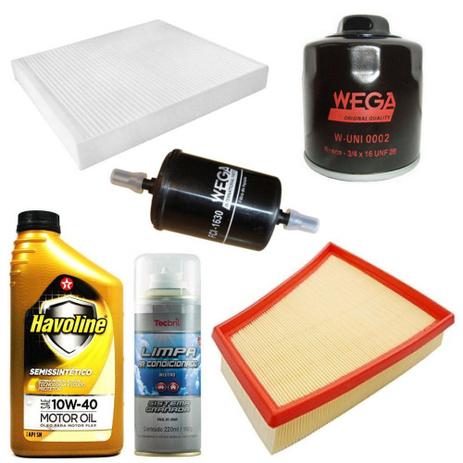 Kit Revisão Gol Saveiro 2008 Em Diante - Wega havoline e tecbril Menor preço em Kit Revisão Gol Saveiro 2008 Em Diante - Wega havoline e tecbril