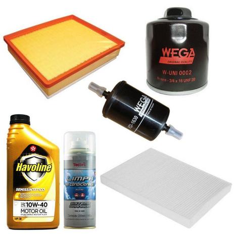Kit Revisão Golf 1.6 8v 2007 Em Diante - Wega havoline e tecbril Menor preço em Kit Revisão Golf 1.6 8v 2007 Em Diante - Wega havoline e tecbril