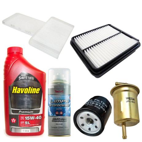 Kit Revisão Grand Vitara 2.0 16v 1998 Até 2003 - Wega havoline e tecbril Menor preço em Kit Revisão Grand Vitara 2.0 16v 1998 Até 2003 - Wega havoline e tecbril