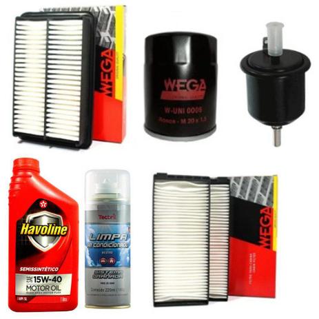 Kit Revisão Jac J3 1.4 16v 1.5 16v 2011 - Wega e havoline Menor preço em Kit Revisão Jac J3 1.4 16v 1.5 16v 2011 - Wega e havoline