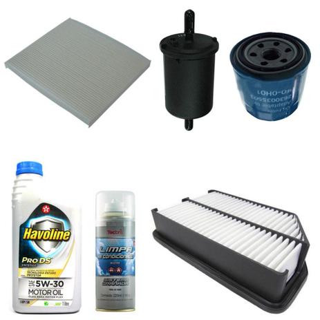 Kit Revisão Kia Sportage 2.0 16v Flex 2011 Até 2015 - Wega havoline e tecbril Menor preço em Kit Revisão Kia Sportage 2.0 16v Flex 2011 Até 2015 - Wega havoline e tecbril
