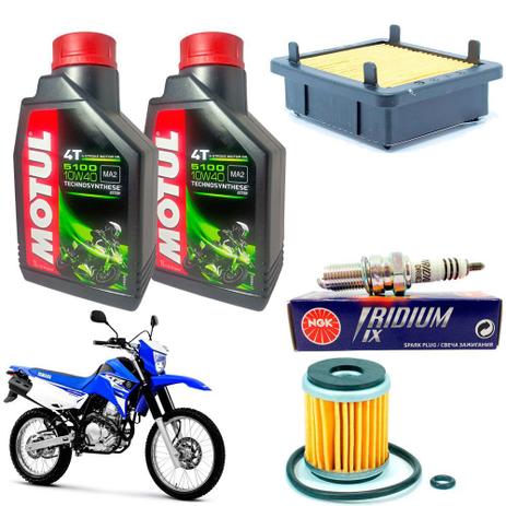 Kit Revisão Lander 250 2016 Filtro Óleo Motul 10W40 Vela Iridium - Motul + vedamotors + ngk Menor preço em Kit Revisão Lander 250 2016 Filtro Óleo Motul 10W40 Vela Iridium - Motul + vedamotors + ngk