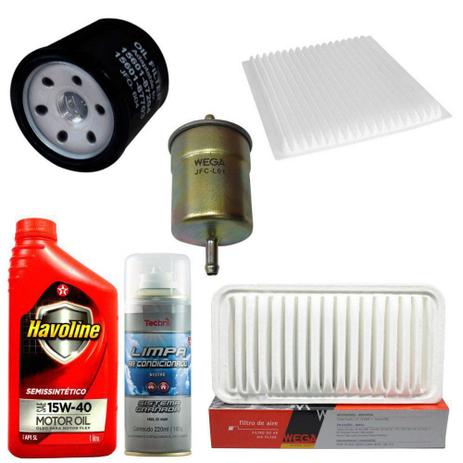 Kit Revisão Lifan 620 1.6 16V 2010 Em Diante - Wega havoline e tecbril Menor preço em Kit Revisão Lifan 620 1.6 16V 2010 Em Diante - Wega havoline e tecbril