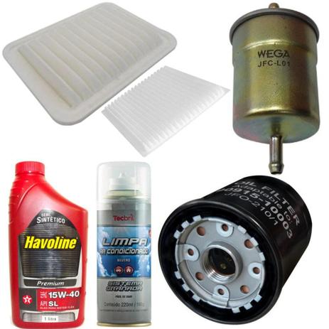 Kit Revisão Lifan XC60 1.8 16V 2013 Em Diante - Wega havoline e tecbril Menor preço em Kit Revisão Lifan XC60 1.8 16V 2013 Em Diante - Wega havoline e tecbril
