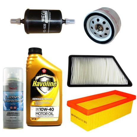 Kit Revisão Peugeot 206 1.0 16v 2001 Até 2006 - Wega Menor preço em Kit Revisão Peugeot 206 1.0 16v 2001 Até 2006 - Wega