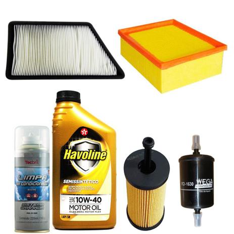 Kit Revisão Peugeot 206 1.6 16v 2000 Até 2004 - Wega Menor preço em Kit Revisão Peugeot 206 1.6 16v 2000 Até 2004 - Wega