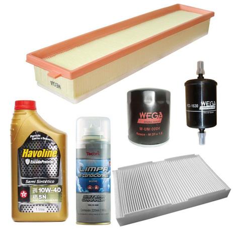 Kit Revisão Peugeot 307 2.0 16v 2001 Até 2003 - Wega Menor preço em Kit Revisão Peugeot 307 2.0 16v 2001 Até 2003 - Wega