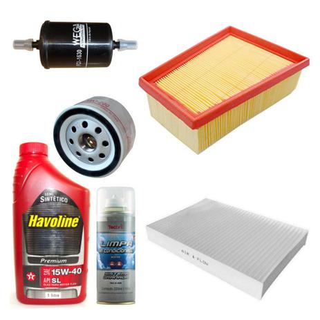 Kit Revisão Renault Clio 1.6 16v 2003 Em Diante - Wega havoline e tecbril Menor preço em Kit Revisão Renault Clio 1.6 16v 2003 Em Diante - Wega havoline e tecbril
