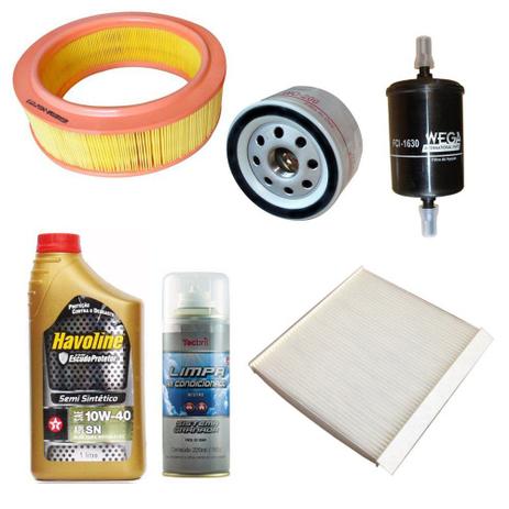 Kit Revisão Renault Logan 1.6 8v Hi-flex 2007 Em Diante - Wega havoline e tecbril Menor preço em Kit Revisão Renault Logan 1.6 8v Hi-flex 2007 Em Diante - Wega havoline e tecbril
