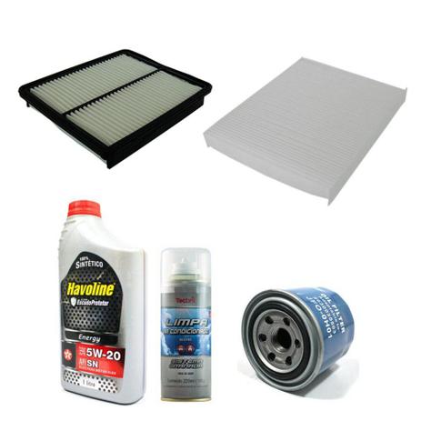 Kit Revisão Santa Fé 2.4 V6 Flex 2012 Em Diante - Wega havoline e tecbril Menor preço em Kit Revisão Santa Fé 2.4 V6 Flex 2012 Em Diante - Wega havoline e tecbril