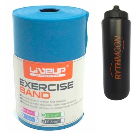 Kit Rolo de Faixa Elástica Forte LS3651/F Liveup + Squeeze Automático 1lt - Rythmoon Menor preço em Kit Rolo de Faixa Elástica Forte LS3651/F Liveup + Squeeze Automático 1lt - Rythmoon