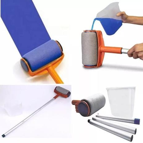 Kit Rolo De Pintura Parede Sujeira Pintar Facil Para Casa Parede é boa?