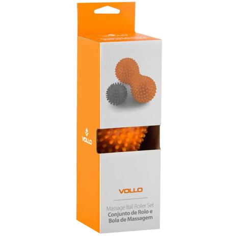 Kit Rolo e Bola de Massagem VP1059 Vollo Menor preço em Kit Rolo e Bola de Massagem VP1059 Vollo