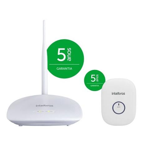 Kit Roteador Wireless Wi-Fi 150 Mpbs IWR 1000 N + Repetidor De Sinal IWE 3000 N - Intelbras Menor preço em Kit Roteador Wireless Wi-Fi 150 Mpbs IWR 1000 N + Repetidor De Sinal IWE 3000 N - Intelbras