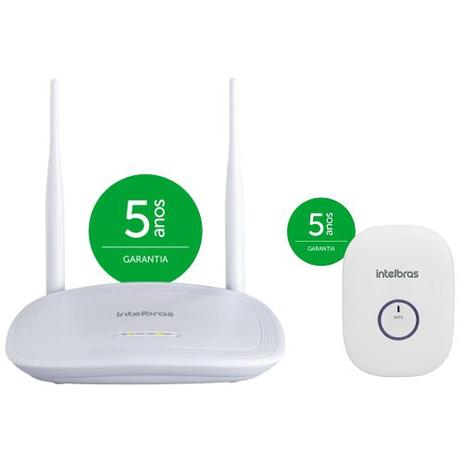 Kit Roteador Wireless Wi-Fi 300 Mpbs IWR 3000 N + Repetidor De Sinal IWE 3000 N - Intelbras Menor preço em Kit Roteador Wireless Wi-Fi 300 Mpbs IWR 3000 N + Repetidor De Sinal IWE 3000 N - Intelbras