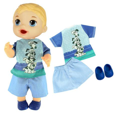 roupa para baby alive menino