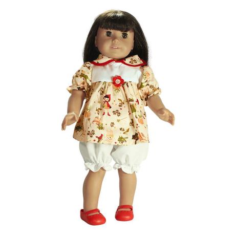Kit Roupa Boneca Baby Alive Comilona Chapeuzinho Vermelho Laco De Fita Roupa De Boneca Magazine Luiza