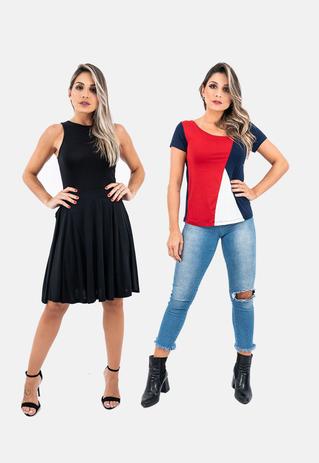 roupas basicas feminina
