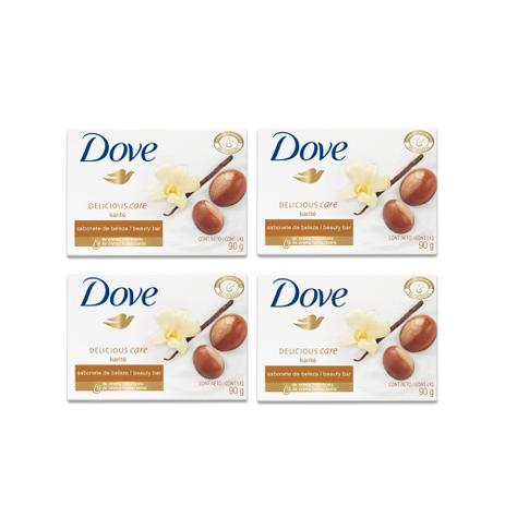 Kit Sabonete Dove Kar E Baunilha 90g leve 4 e pague 3 é boa?