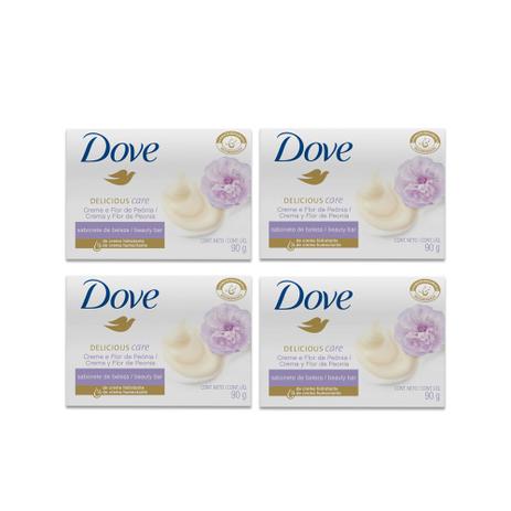 Kit Sabonete Dove Leite Flor Peonia 90g leve 4 e pague 3 é boa?