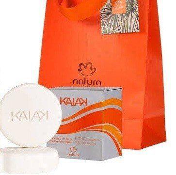 Menor preço em Kit Sabonete Em Barra Feminino Puro Vegetal Kaiak - Natura