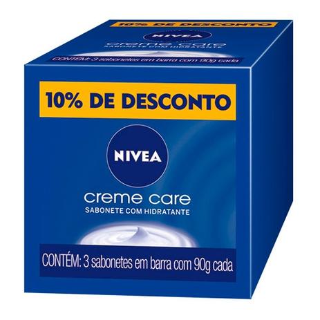 Kit Sabonete em Barra Nivea Care 3 Unidades é boa?