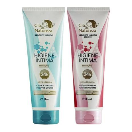 Kit Sabonete Íntimo Cia da Natureza Contém 2 - 210ml Menor preço em Kit Sabonete Íntimo Cia da Natureza Contém 2 - 210ml