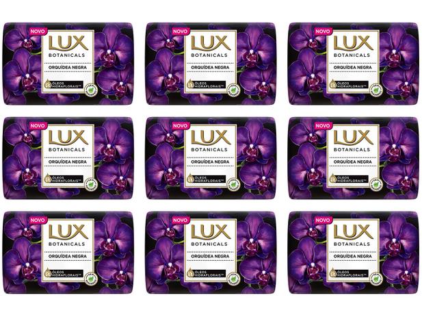 Kit Sabonete Lux Botanicals Orquídea Negra - 9 Unidades 85g Cada Menor preço em Kit Sabonete Lux Botanicals Orquídea Negra - 9 Unidades 85g Cada