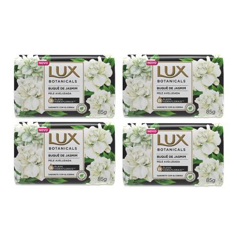 Kit Sabonete Lux Buque de Jasmim 85g 4 unidades Menor preço em Kit Sabonete Lux Buque de Jasmim 85g 4 unidades