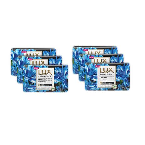 Kit Sabonete Lux Lirio Azul 85g 6 Unidades Menor preço em Kit Sabonete Lux Lirio Azul 85g 6 Unidades